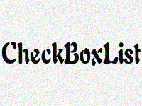 获取CheckBoxList选中项的值及设置选中项